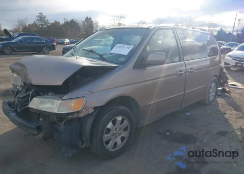 2003 Honda Odyssey Ex-L из США, поврежденный, VIN 5FNRL18083B066830